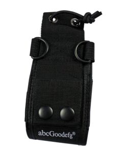 abcGoodefg 3 in1 Radio Holder Holster Case Pouch Bag for GPS Kenwood Motorola baofeng UV5R UV82 UV5RA 888S Retevis H777 Two Way Radio Walkie Talkie MSC 20C (1Pack) 1Pack 27 71lCFTbzj8L