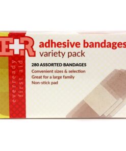 Ever Ready First Aid Quality Adhesive Bandages, Variety Pack of 280 Assorted Bandages,280 Count (Pack of 1) 20 71lCP2bqz9L