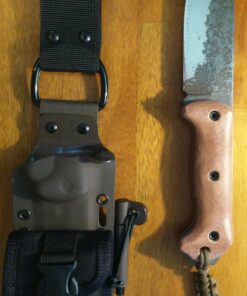 Ka-Bar BK-22 Becker Companion Fixed Blade Knife with HD Polyester Front Pocket Sheath (5.25-Inch) 42 71lDDXLgeGL