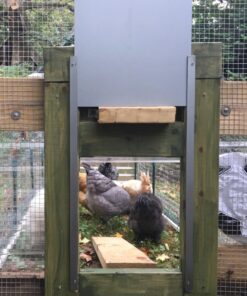 Automatic Locking Chicken Coop Door - Chicken House Pop Hole - for Poultry and Ducks 7 71lE90KEwzL