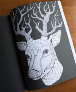 Adult Coloring Book: Midnight Edition: 29 Animal Designs for Stress Relief (Unibul Press Coloring Books) Paperback 28 71lEwKGlX7L