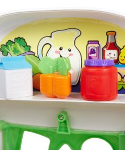 Fisher-Price Laugh & Learn Toddler Playset, Learning Kitchen with Music Lights & Bilingual Content for Baby to Toddler Pretend Play SIOC/FFP Frustration-Free Packaging 19 71lFYpH69xL