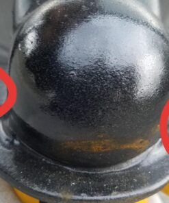 REESE Towpower 72783 Coupler Lock, Adjustable Storage Security, Heavy-Duty Steel, Yellow and Chrome 31 71lG Nk8nHL