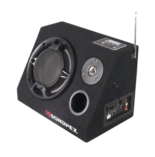 SONDPEX Bluetooth Speaker System & Digital Music Player 6.5" Subwoofer 200W Max Output FM Radio Receiver SD/MMC card and USB Reader, Wireless Outdoor Bluetooth Speaker, Portable Party Speaker CSF-E65B Standard Packaging