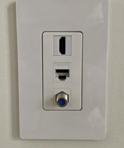 Leviton 41643-W QuickPort Decora Insert, 3-Port, White 6 71lGpbAtQpL