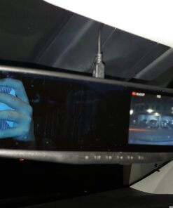 Car DVR Rear View Mirror Video Recroder 4.3" inch Back Up Car Camera Dual Lens Cam Night Vision Front and Rear Backup Reverse Security for Car 30 71lGwD fa5L