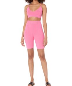 The Drop Women's Miya Sweater Bike Short X-Large Rose Pink 8 71lGzWpcNQL
