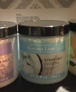 Bath Salts for Soaking, Spa Luxetique Epsom Salts Gifts Set for Women, 3.17lbs Bath Salts for Women Relaxing, Epsom Salts for Soaking for Pain, Mother's Day Christmas Gifts for Woman Mom 4PCS Epsom Salt 26 71lHCmoQbL