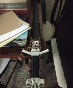 Medeival Warrior 13th Century Full Tang Carbon Steel Medieval Viking Sword Comes with Leather Scabbard 16 71lHICgbvRL