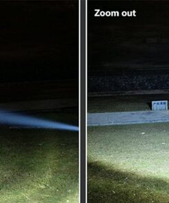 NAVIGATOR 1193 Portable Ultra Bright Handheld LED Flashlight with Adjustable Focus and 3 Light Modes, Outdoor Water Resistant Torch, Powered Tactical Flashlight for Camping Hiking etc Battery Included 13 71lHdP9j9zL