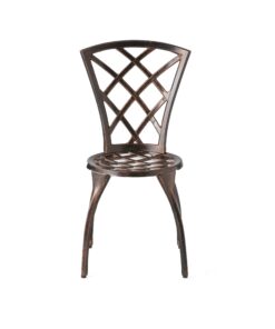 Christopher Knight Home Glenbrook Modern Metal Bistro Set, 3-Pcs Set, Brown 19 71lI39mpeLL