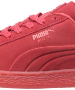 PUMA Men's Suede Emboss Iced Fashion Sneakers 9 High Risk Red 15 71lIGDICaL