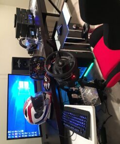 OpenWheeler Advanced Racing Simulator Seat Driving Simulator Gaming Chair with Gear Shift Mount Red 45 71lIvgCGsyL