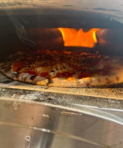 ooni Fyra 12 Wood Fired Outdoor Pizza Oven - Portable Hard Wood Pellet Pizza Oven - Ideal for Any Outdoor Kitchen - Outdoor Cooking Pizza Maker - Backyard Pizza Ovens - Countertop Pizza Oven 40 71lJ20S4GRL