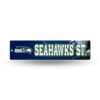 Rico Industries NFL Plastic Street Sign Plastic 4" x 16" Street Sign Seattle Seahawks Team Color 40 71lJCtig0 L