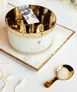 Lollia Fine Bathing Salts, 20 oz. – Bath Essential for Women, Bathtub Accessories, Relaxing Bath Salts for Women, Bath Products, Scented Luxury Bath Salts Elegance 12 71lJHwxVHeL