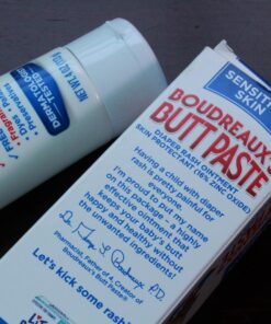 Boudreaux's Butt Paste for Sensitive Skin Diaper Rash Cream, Ointment for Baby, 4 oz Tube 4 Ounce (Pack of 1) 41 71lJYh0T25L