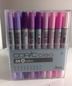 Copic I36A Ciao Markers Set A, 36-Piece 38 71lJqfGjldL