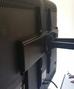 VideoSecu Tilt Swivel TV Wall Mount 32"- 70" LCD LED Plasma TV with VESA 200x200,400x400,up to 600x400 mm, Full Motion Articulating Dual Arm Mount Fits up to 24" Studs MW365B2H C20 70 71lK53efgL