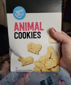 Amazon Brand - Happy Belly Animal Cookies, 13 Ounce (Reformulation) 13 Ounce (Pack of 1) 19 71lKdWgHs1L