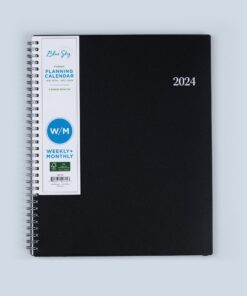 Blue Sky 2024 Weekly and Monthly Planner, January - December, 8.5" x 11", Flexible Cover, Wirebound, Enterprise (144725) 8.5" x 11" New Version 11 71lKw5A9Q7L