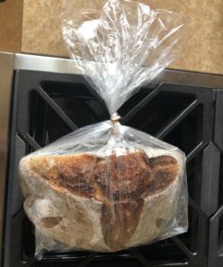 Bread Bags with Ties, Reusable, 100 Clear Bags and 100 Ties Standard Thickness 45 71lLOsu9TL