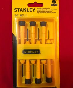 STANLEY Screwdriver Set, Precision, 6-Piece (66-052) , Yellow 29 71lM2fftsL