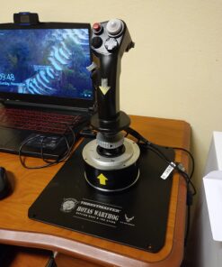 Thrustmaster HOTAS Warthog Flight Stick, Throttle and Control Panel for Flight Simulation, Official Replica of the U.S Air Force A-10C Aircraft (PC) Warthog Bundle 29 71lMARsCpzL