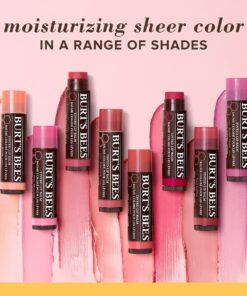 Burt's Bees Lip Tint Balm Stocking Stuffers Gifts, Long Lasting 2 in 1 Duo Tinted Balm Formula, Color Infused with Hydrating Shea Butter for a Natural Looking Buildable Finish, Red Dahlia (2-Pack) Red Dhalia 2 Count (Pack of 1) 20 71lN60wl8bS