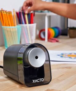 X-ACTO 1818LMR XLR Office Electric Pencil Sharpener, Charcoal Black 29 71lNkO0e5DL