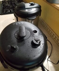 Crock-Pot Express 6 Quart Electric Pressure Cooker and Food Warmer, Programmable Pressure Cooker with Timer, Stainless Steel (2109296) 6-Quart 35 71lOqkQt8KL