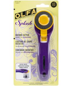 OLFA Splash Rotary Cutter Purple 45mm, Purple 11 71lOx CFhAL