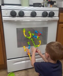 Froogly - 25 Piece Suction Toys | Montessori Bath Construction Building Set Silicone Preschool Daycare Shower Travel for Kids Toddlers Boys Girls Ages 3 4 5 6 Year Old 15 71lP77gs3EL