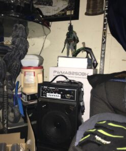 Pyle 300 Watt Outdoor Indoor Wireless Bluetooth Portable PA Speaker 6.5 inch Subwoofer Sound System with USB SD Card Reader, Rechargeable Battery, Wired Microphone, FM Radio, Remote - PWMAB250BK Black 27 71lPWVG5ibL