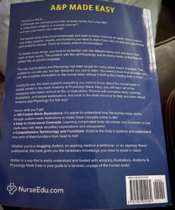 Anatomy & Physiology Made Easy: An Illustrated Study Guide for Students To Easily Learn Anatomy and Physiology 22 71lPWgPfpfL