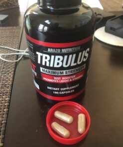 Arazo Nutrition TestoBoost Test Booster Supplement - Potent & Natural Herbal Pills - Boost Muscle Growth - Tribulus, Horny Goat Weed, Hawthorn, Zinc, Minerals 47 71lPXVxM02L 4