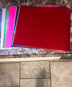 Siser EasyWeed HTV Sheets 12 inch by 15 inch - 12 Pack Starter Bundle 34 71lPwvx7EZL