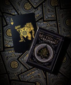 Mythical Creatures - Black Silver & Gold Edition Playing Cards by Gent Supply 35 71lQJcruHZL
