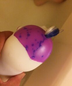 Breyer Color Changing Bath Toy | Ella the Horse | Purple / White with Surprise Pink Color | 7" x 7.5" |Ages 2+ | Model #7107 Ella Horse 21 71lQLEp4eKL