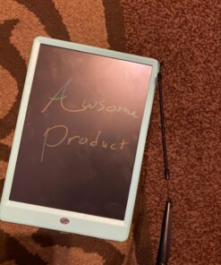 FLUESTON LCD Writing Tablet, Doodle Board Toys Gifts for 3-8 Year Old Girls Boys, 10 Inch Colorful Electronic Board Drawing Pad for Kids, Gifts for Toddler Educational Learning Travel Birthday, Blue Delightful Dolphin Blue 36 71lQwk5eTHL