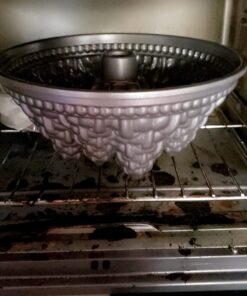 Nordic Ware Pine Forest Bundt Pan, Silver 51 71lRT99p0bL