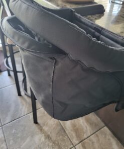 Inglesina Fast Table Chair - Award-Winning Baby High Chair for Eating & Dining - Compact, Portable & Foldable - Leaves No Scratches - for Babies 6-36 Months & 1-3 Year Old Toddler - Black 55 71lSIh8Q40L