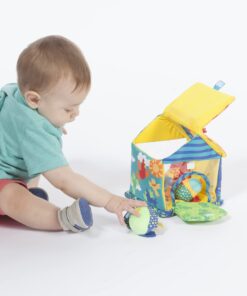 Manhattan Toy Put and Peek Birdhouse Soft Activity Toy 7.5 x 7.5 x 9 inches 14 71lSNNOHfL