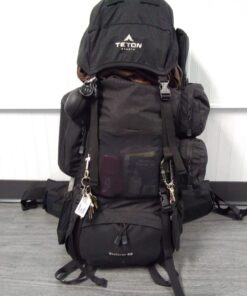 TETON Sports Explorer Internal Frame Backpack Perfect for Hiking, Camping, Backpacking, Rain Cover Included Black 65L 18 71lTFoXsBVL