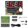MiOYOOW 4-Digit Digital Clock Kits with PCB, DIY Alarm Clock Soldering Project Kit for Learning Electronics Soldering Practice with English Instructions 1 Pack-4 Digit Clock Kit(0.56 Inch) 52 71lTfKA9zL