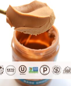 Barney Butter Almond Butter, Bare Smooth, 16 Ounce Jar, No Added Sugar or Salt, Skin-Free Almonds, No Stir, Non-GMO, Gluten Free, Keto, Paleo, Vegan 16 Ounce (Pack of 1) 19 71lVQa3oaxL