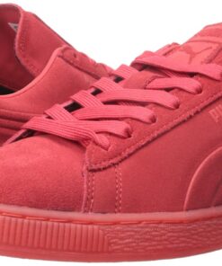 PUMA Men's Suede Emboss Iced Fashion Sneakers 9 High Risk Red 14 71lVpo8qQdL