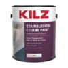 KILZ Stainblocking Ceiling Paint, Interior, White, 1 Gallon 57 71lWDudWVDL