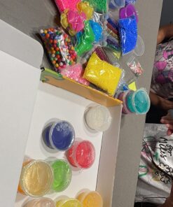 Ultimate Slime Kit for Girls 10-12 | Perfect Toys for Girls 7-12 Years Old | Complete DIY Slime Making Kit for Kids and Boys | Christmas Party Favors 50 71lWq2NtMHL