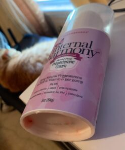 Internal Harmony Progesterone Cream, Contains Natural USP Bioidentical Progesterone from Wild Yam, Black Cohosh, Maca, Chasteberry, Dong Quai Root, American Ginseng, and Other Herbal Extracts, 3oz 17 71lWs1iQR2L